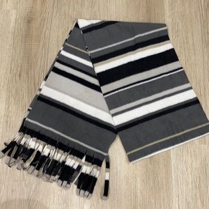 Fleece Striped Scarf